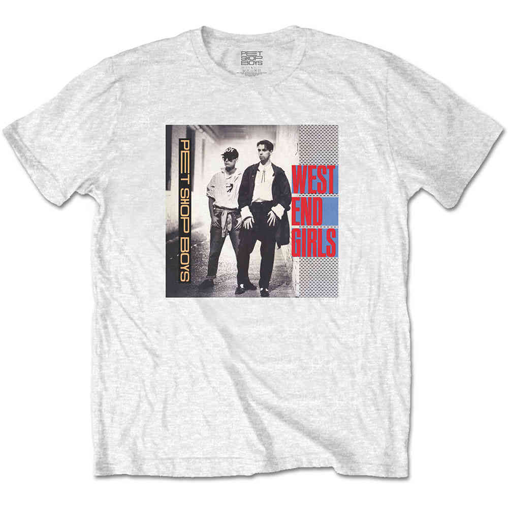 Pet Shop Boys - West End Girls Tshirt Homme - Blanc